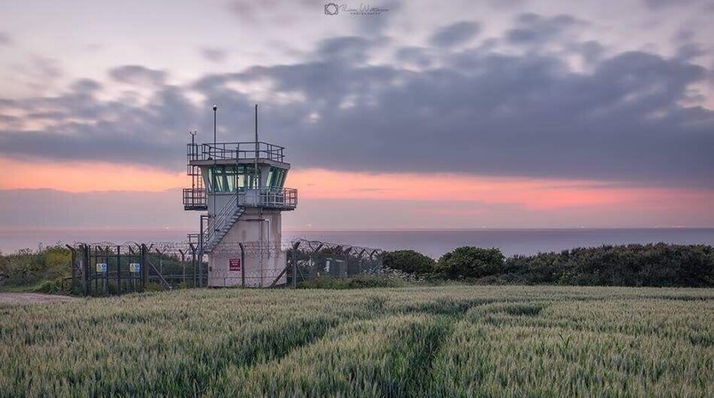 The Tower at Lilstock. This is a beautiful place for evening walks.