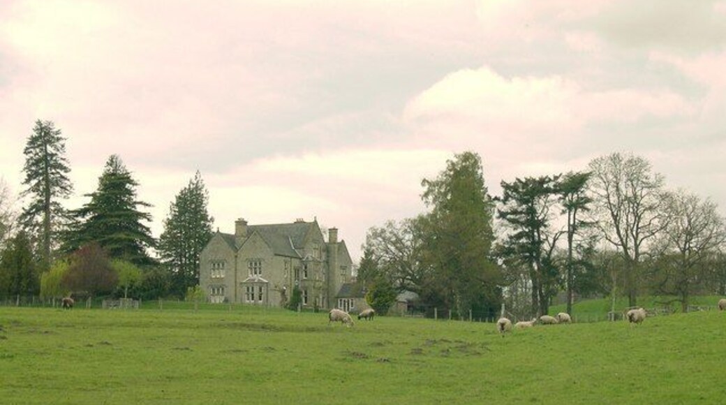 Old Vicarage, Lyonshall To the West of the Church. Built for the Rev Green in 1880.