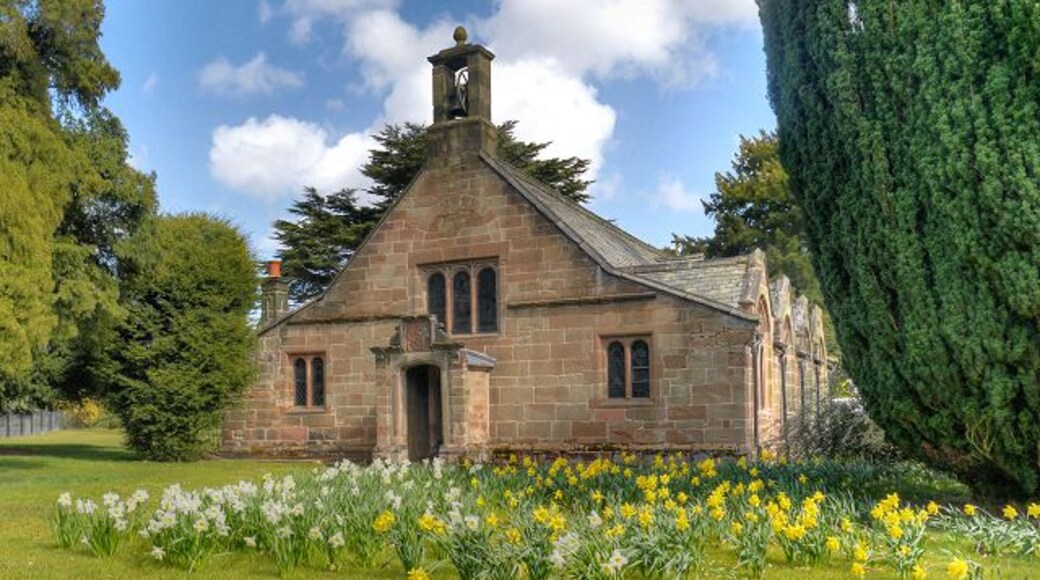 Chapel of the Blessed Virgin Mary, Pheasant Walk, High Legh, Cheshire, seen from the west