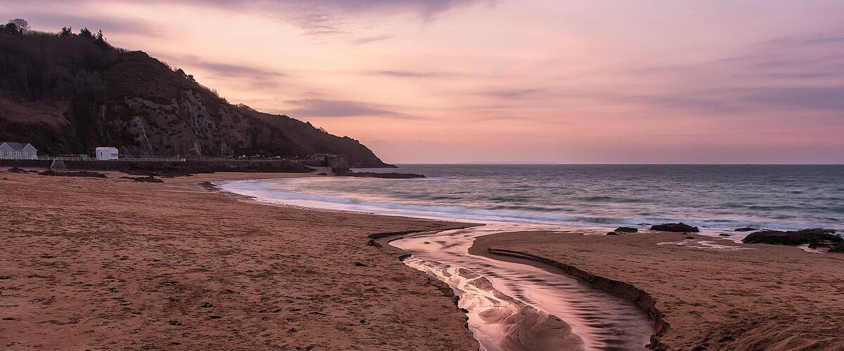Taken just after the sunset at a very nice beach on Jersey