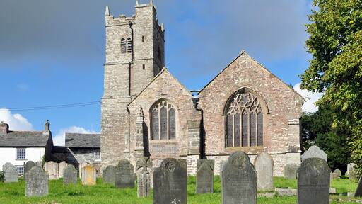 Lawhitton parish church, near Launceston in Cornwall.