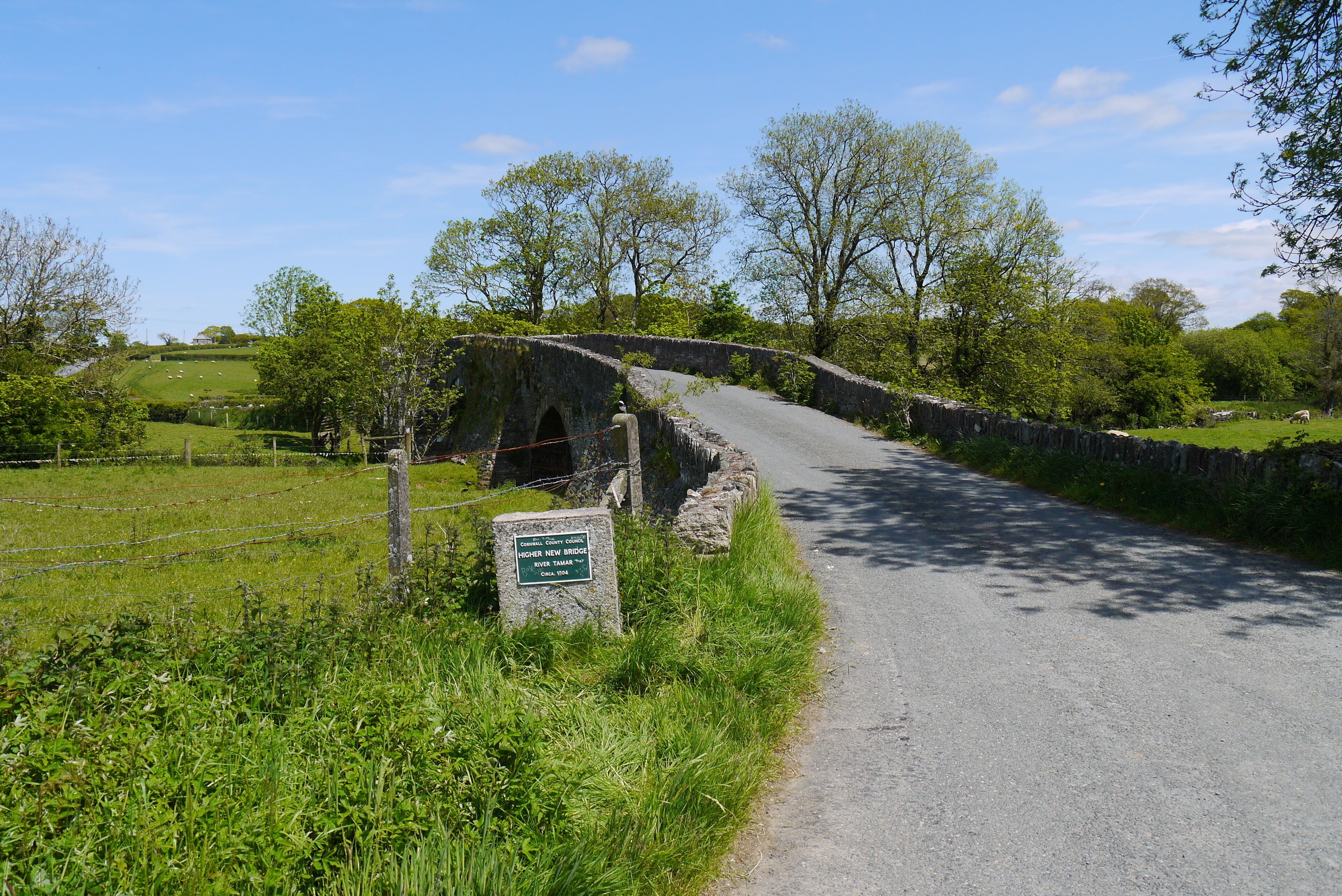 Higher new bridge. Cornwall.