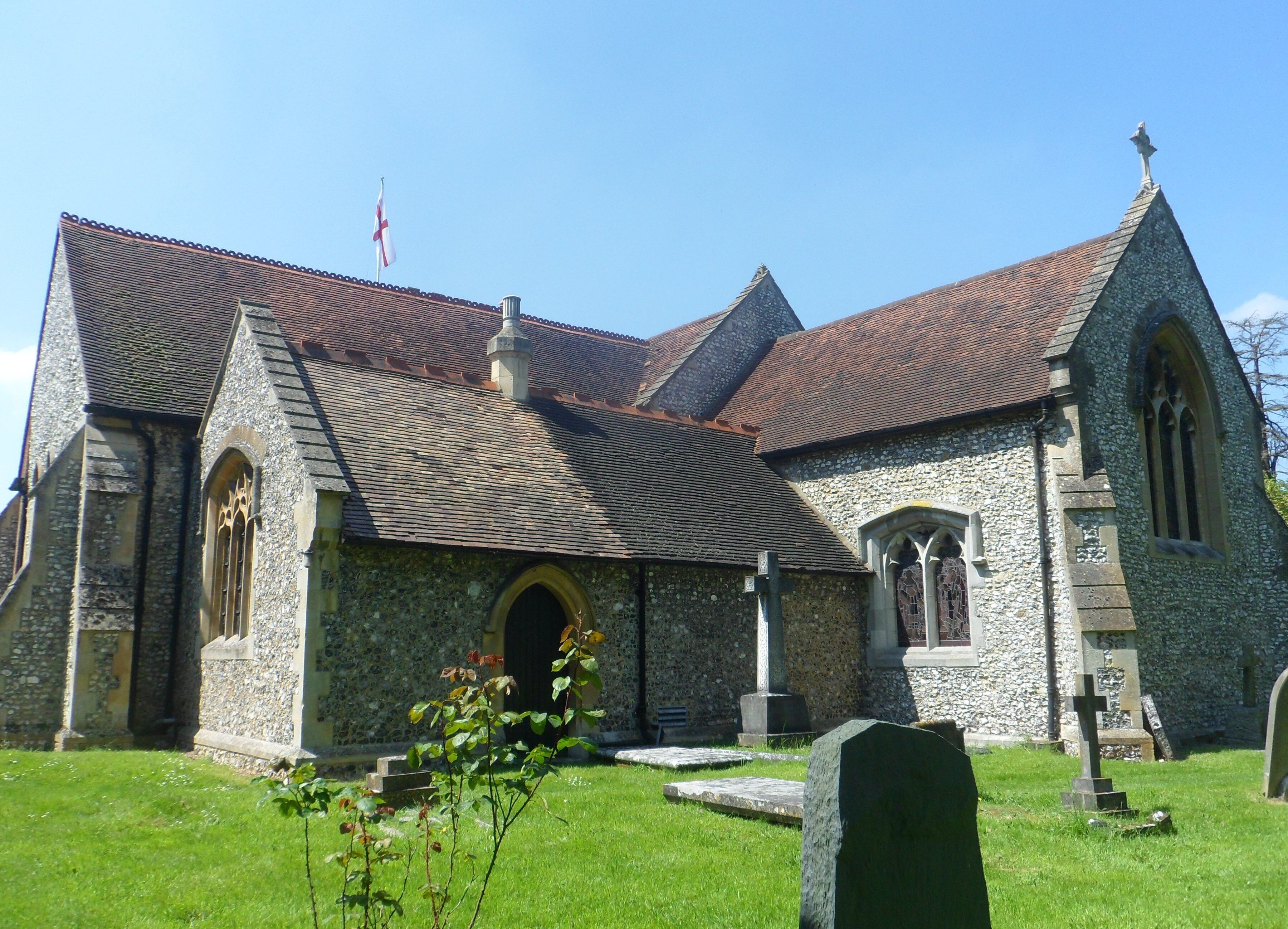 St Lawrence's Church, Church Street, Effingham, Borough of Guildford, Surrey, England.