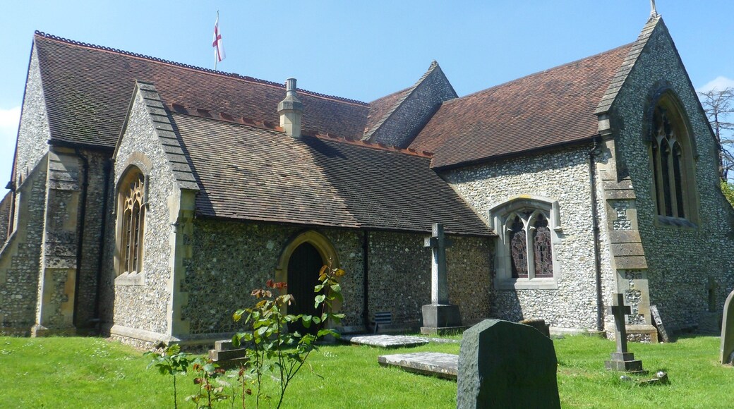 St Lawrence's Church, Church Street, Effingham, Borough of Guildford, Surrey, England.