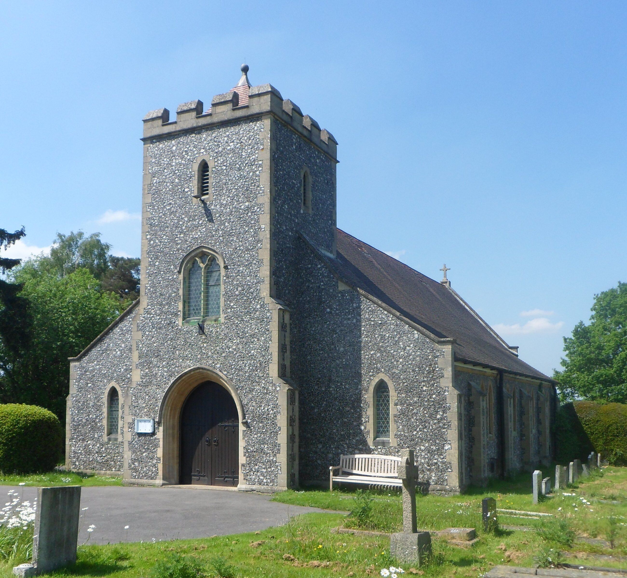 Church of Our Lady of Sorrows, Lower Road, Effingham, Borough of Guildford, Surrey, England.