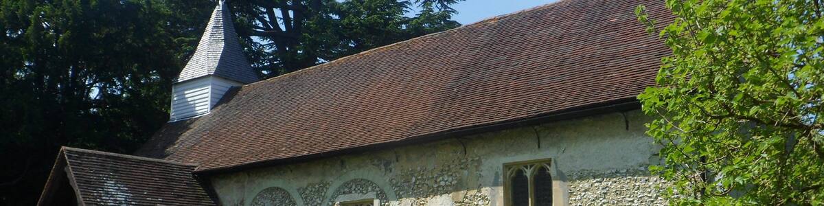 All Saints Church, House Lane, Little Bookham, District of Mole Valley, Surrey, England.