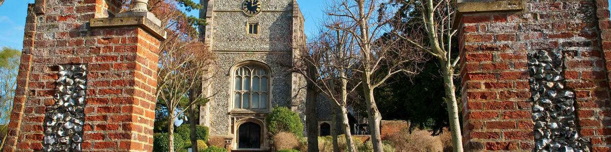 The Parish Church of St Mary and St Nicholas, built between 11th and 15th century, Leatherhead, Surrey, England, UK