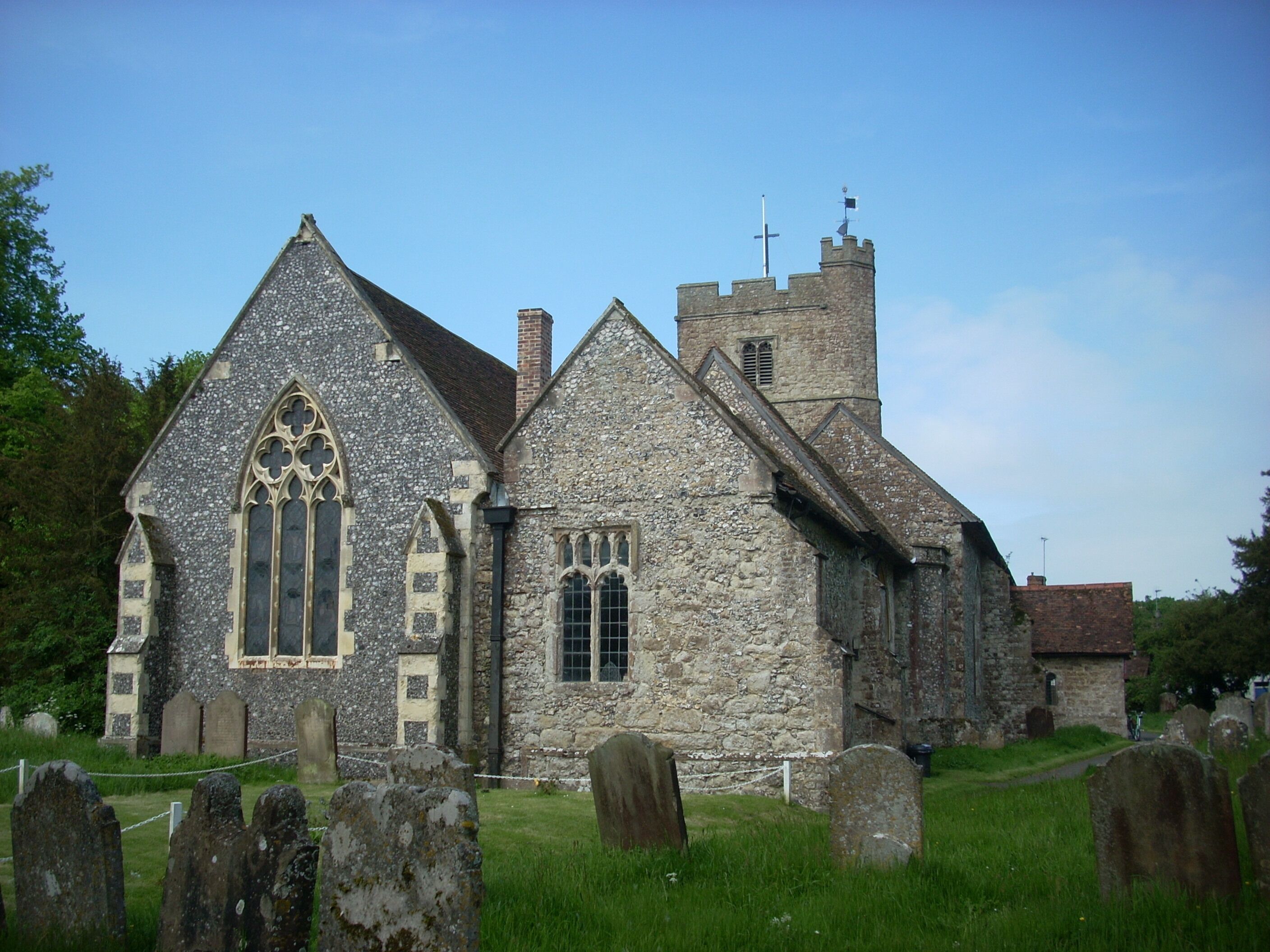 St. Mary's Church, Lenham, Kent, England.