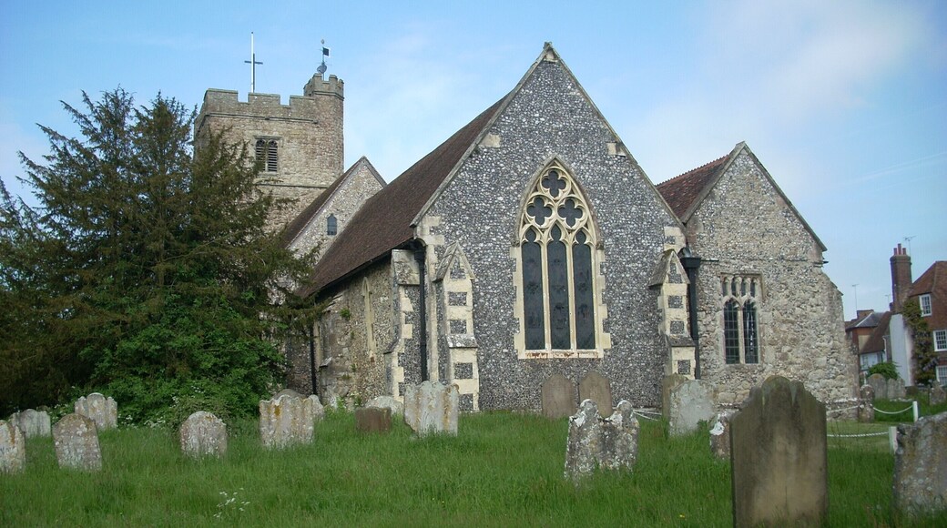 St. Mary's Church, Lenham, Kent, England.