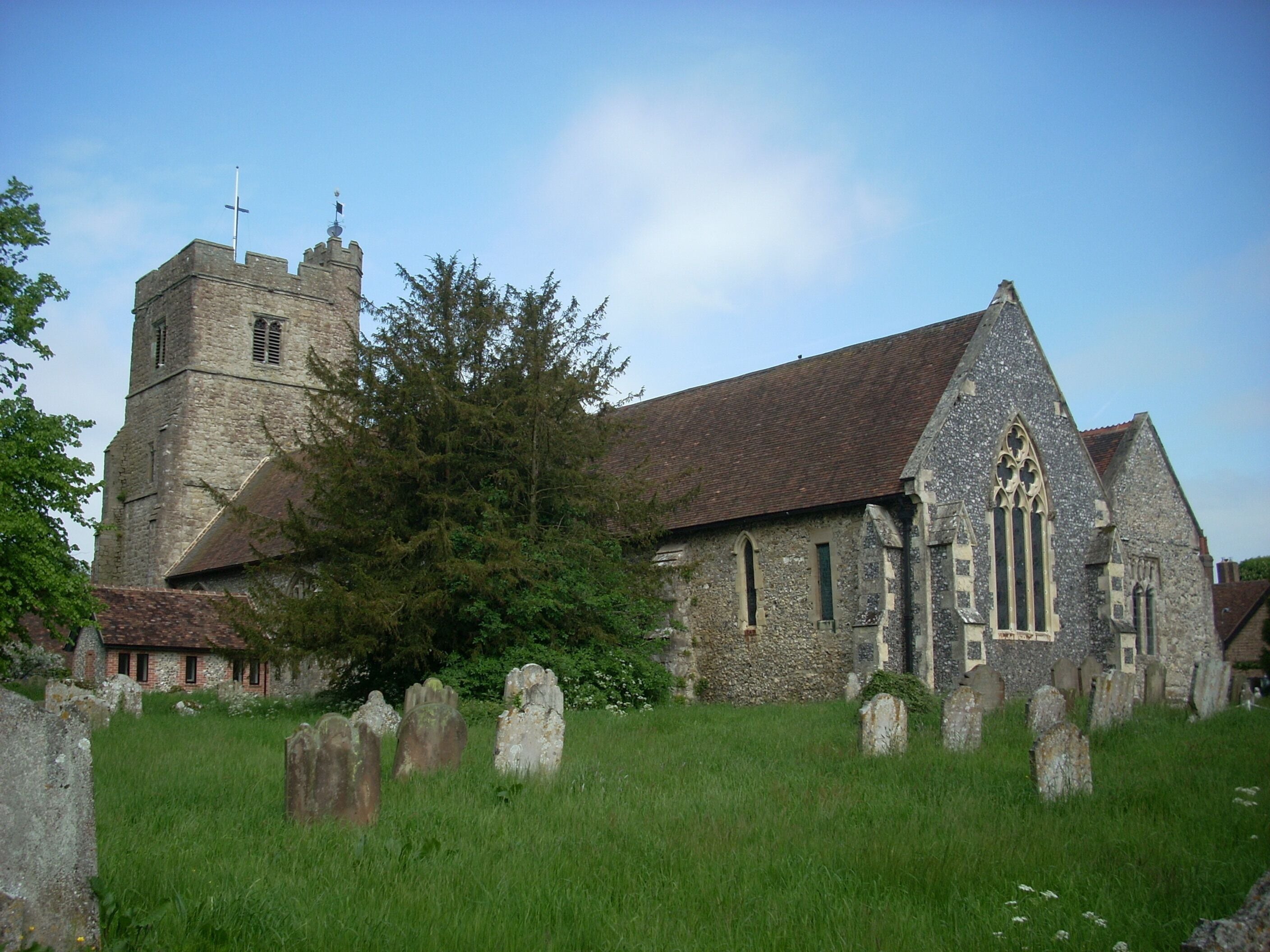 St. Mary's Church, Lenham, Kent, England.