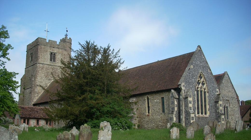 St. Mary's Church, Lenham, Kent, England.