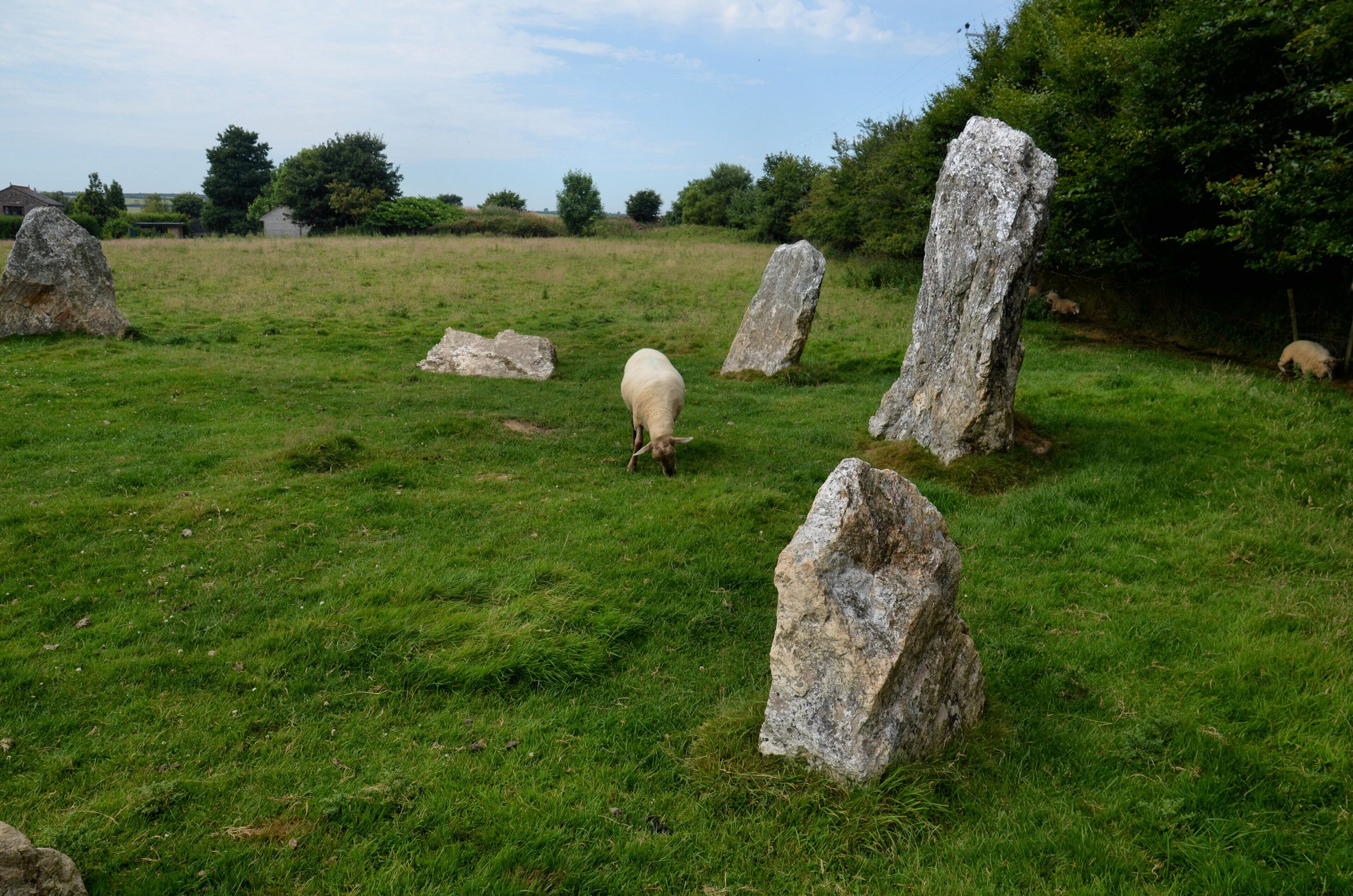 Small stone circle at Duloe, 150m south east of Stonetown Farm Wikidata has entry Q17644283 with data related to this item.