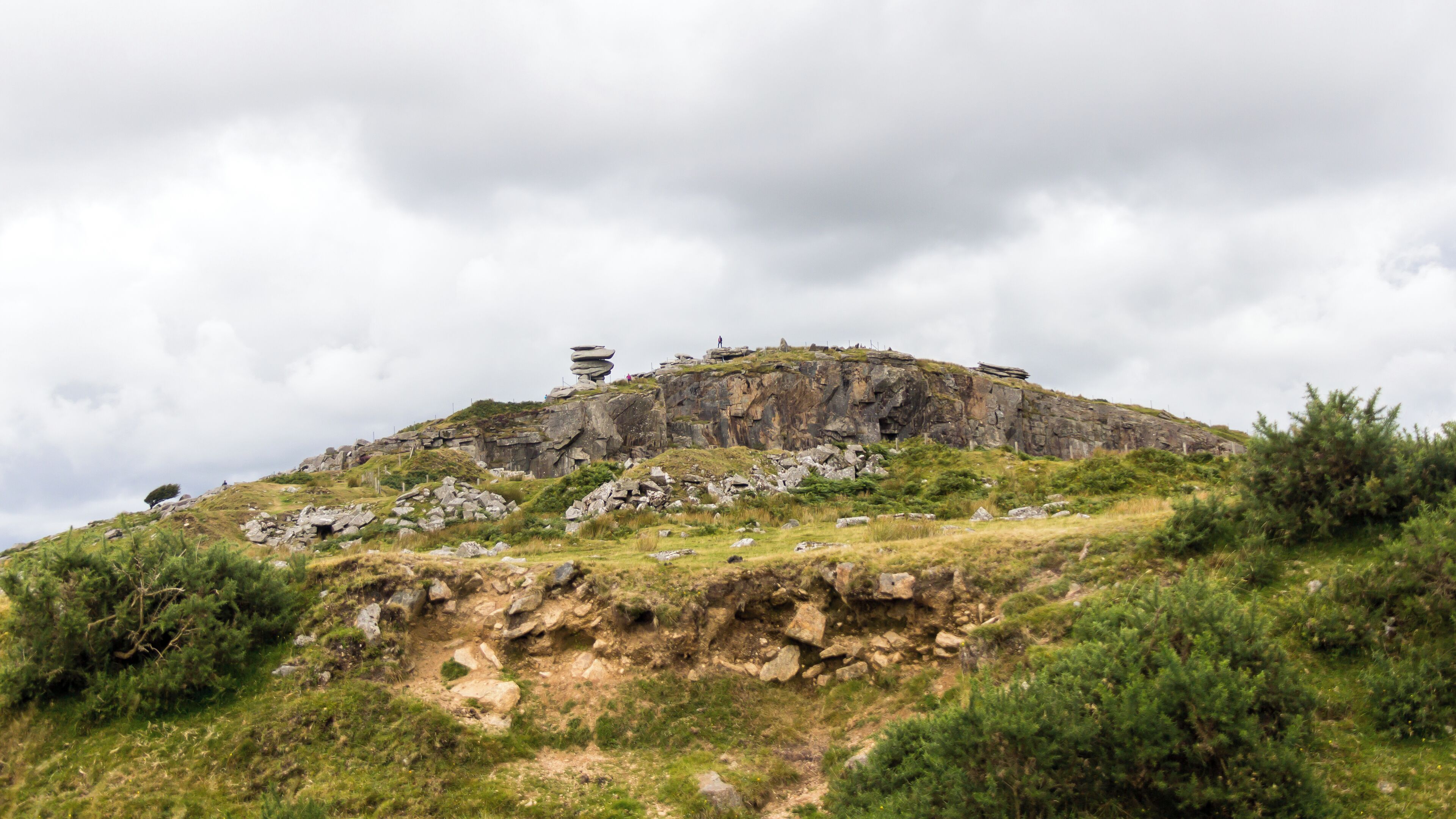 Bodmin Moor, Cornwall. Cheesewring on Stowe's Hill