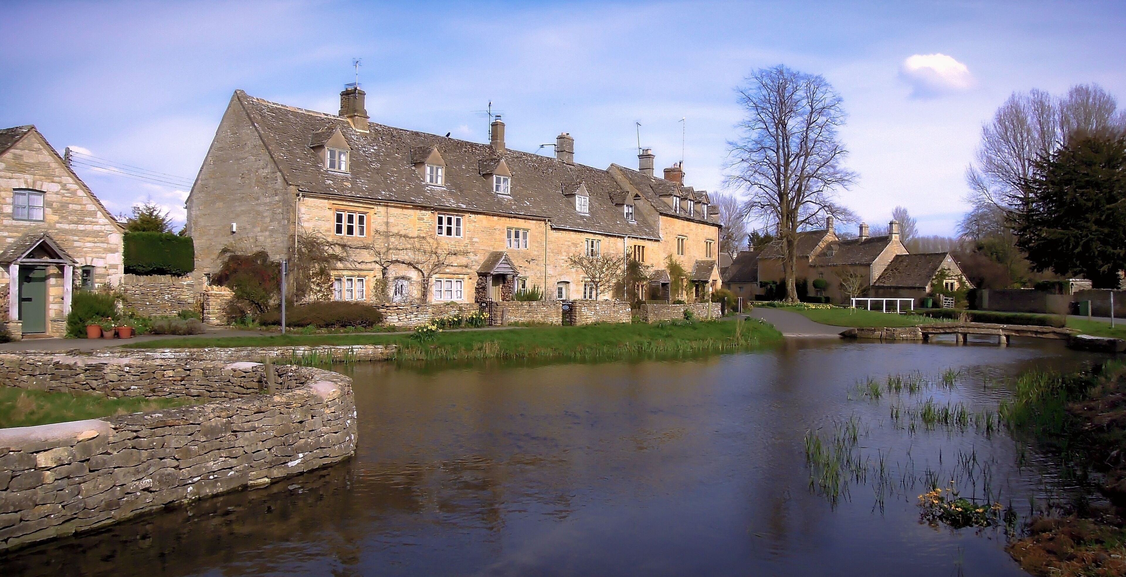 Lower Slaughter , Gloucestershire , April , 2016