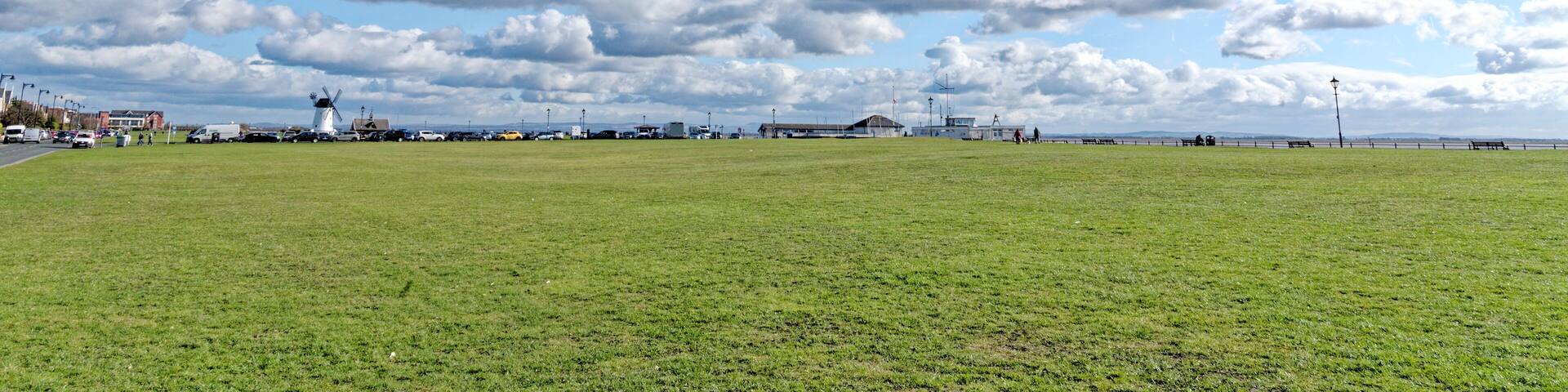 Promenade in Lytham St Annes Lancashire UK