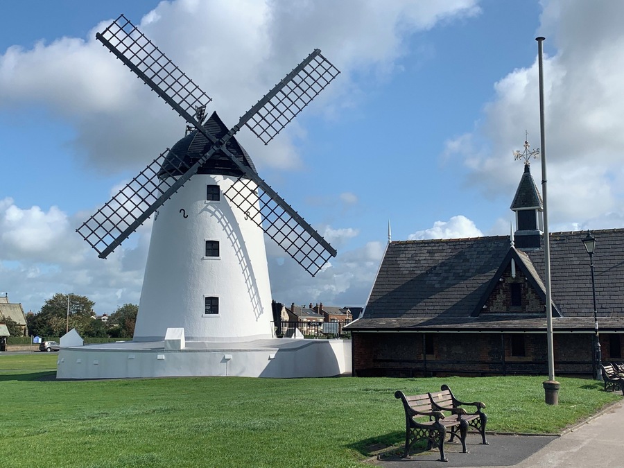 Lovely old windmill museum