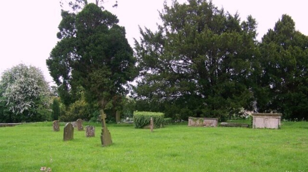 Churchyard, St Mary's Church, Broughton Gifford There is a large churchyard and some very old tombs within it.