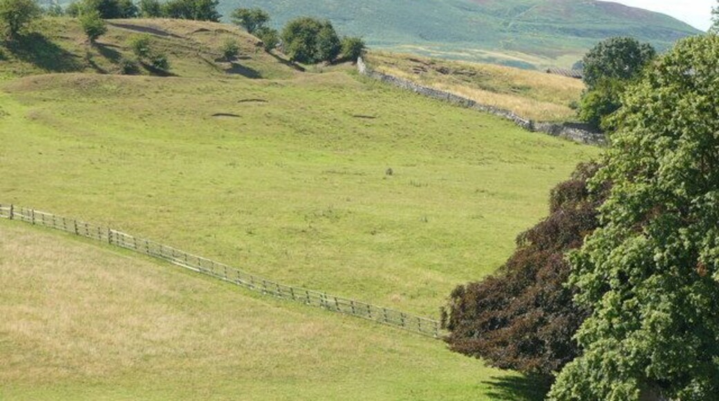 William's Hill from Middleham Castle
