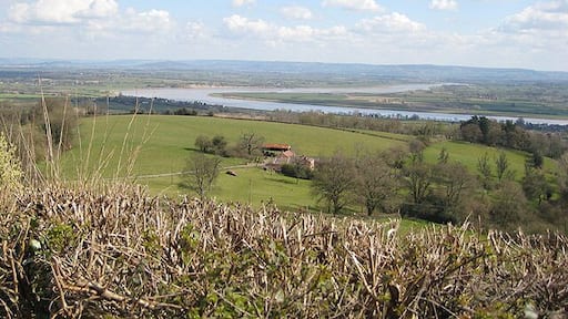 View from Dean Hill to the Severn's horseshoe bend A fantastic panorama as the land drops away towards the valley.