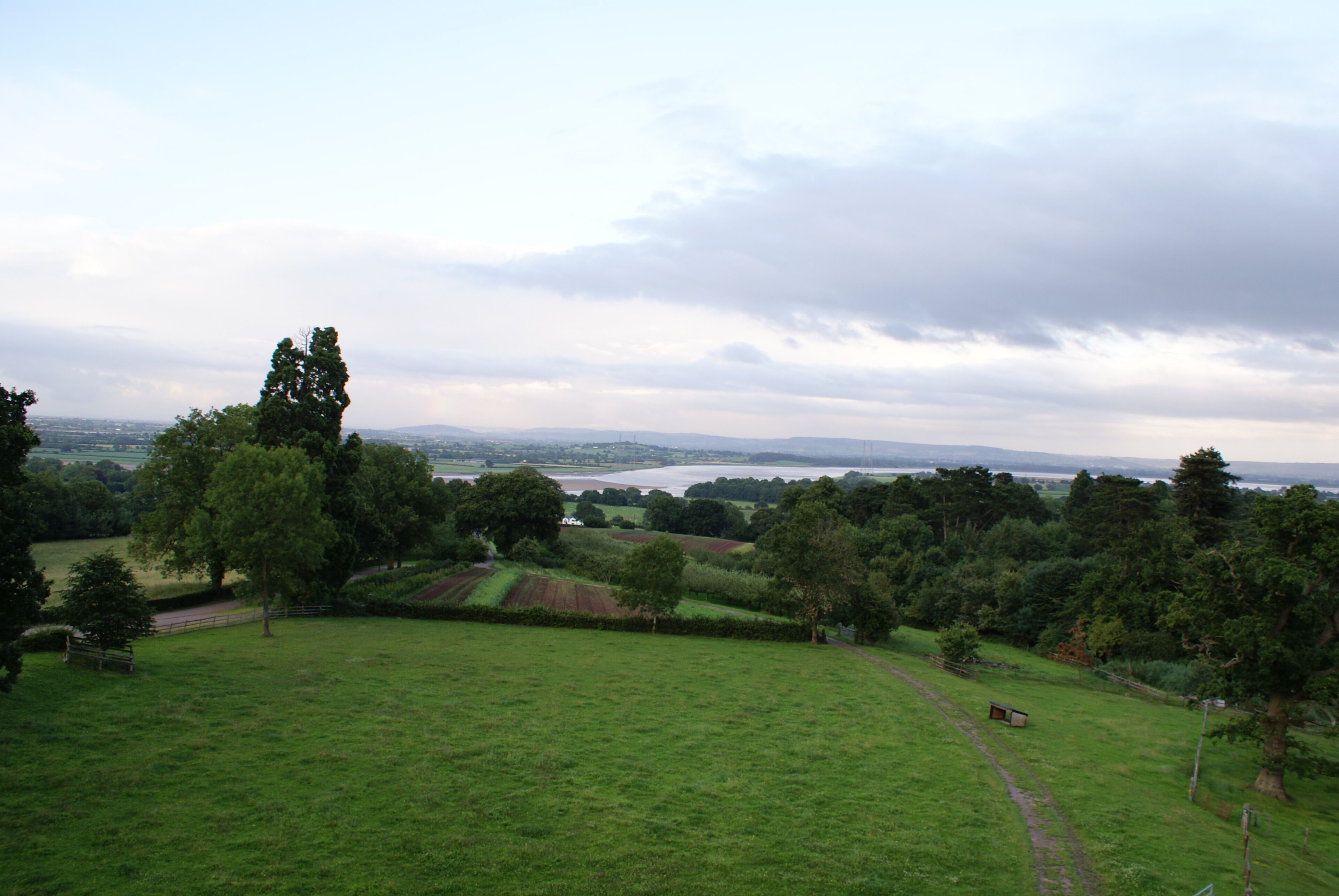 The Severn river from Oaklandspark