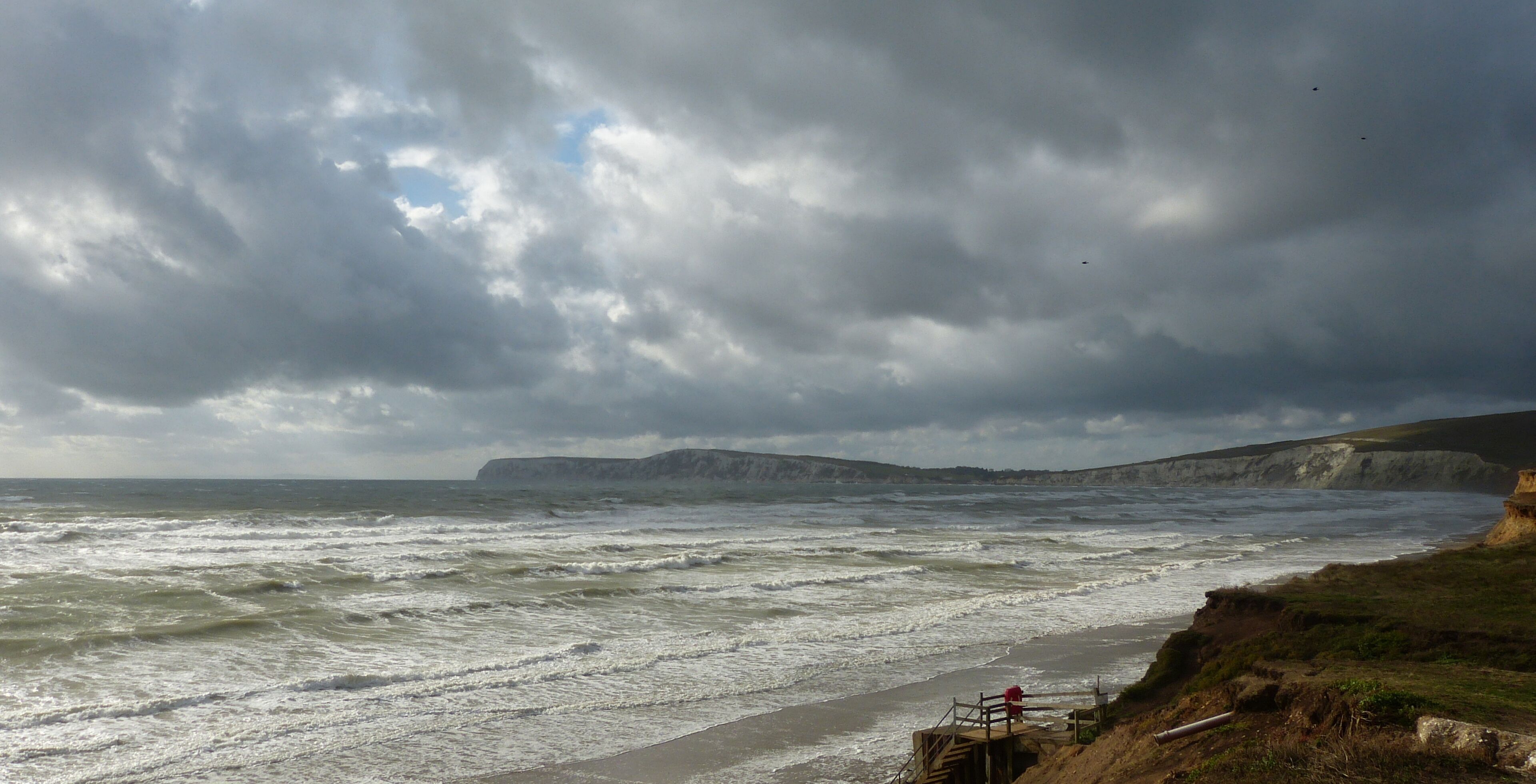 South Wight. An autumn gale.