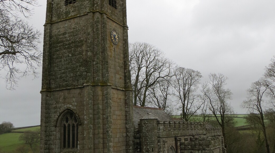 The Church of St Andrew at Sampford Courtenay