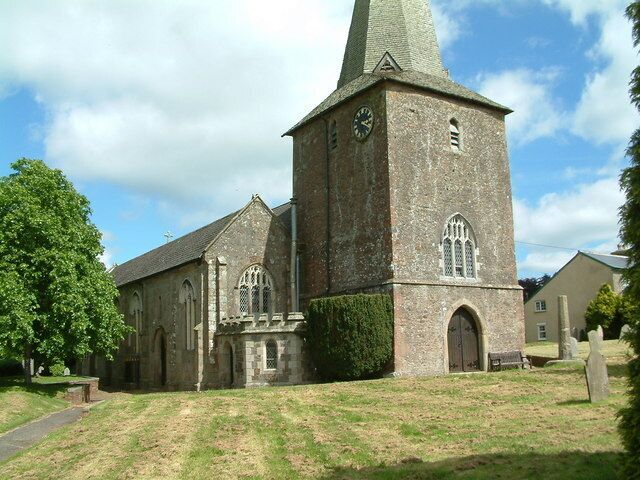 St Peter's parish church, North Tawton, Devon, seen from the west