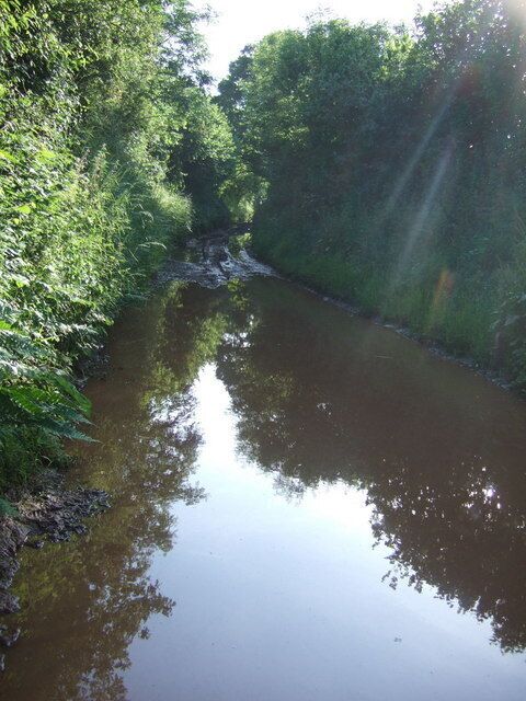 Very wet track near Exbourne. A view along 469041 taken from the same spot as 469049. Wellies required for further progress, even in mid-June.