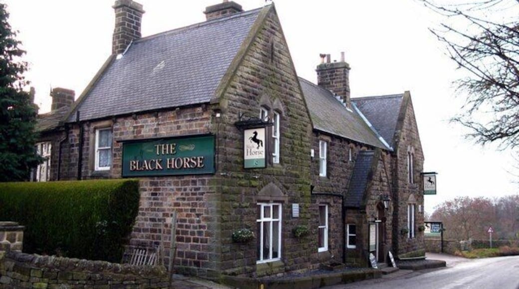 Askwith Pub The Black Horse public house in Askwith village.