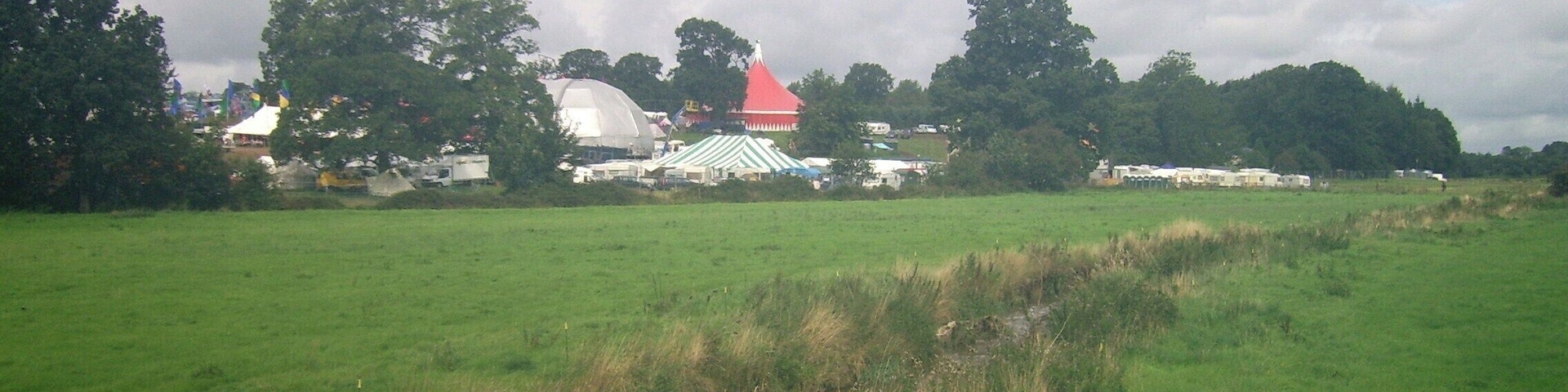 Little Big Top over the creek (Beautiful Days '08)