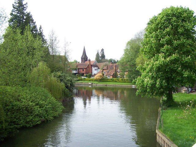 Whitchurch From The Toll Bridge