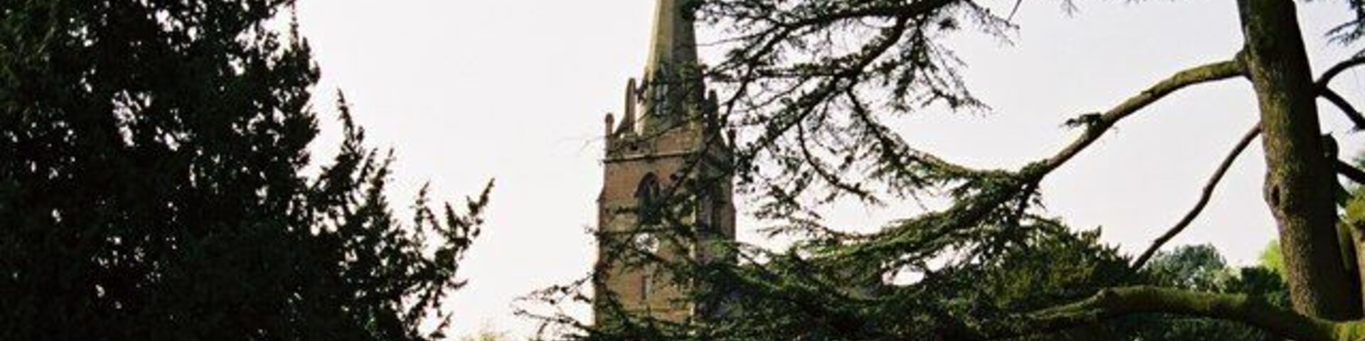 St Chad's parish church, Pattingham, Staffordshire, seen from the southeast