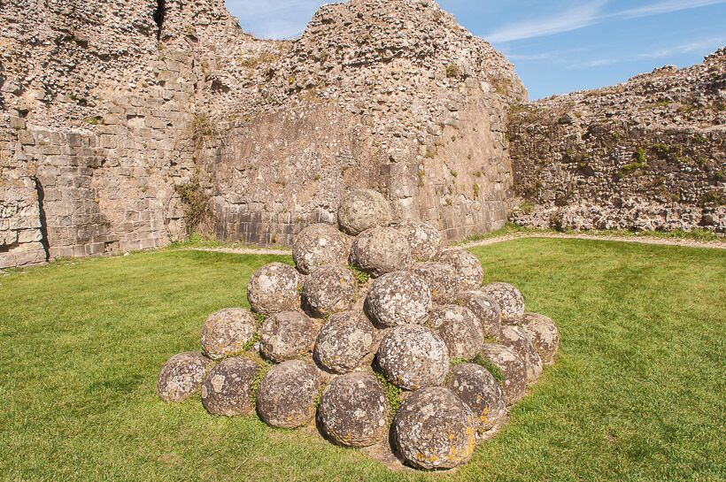 Pevensey Castle.