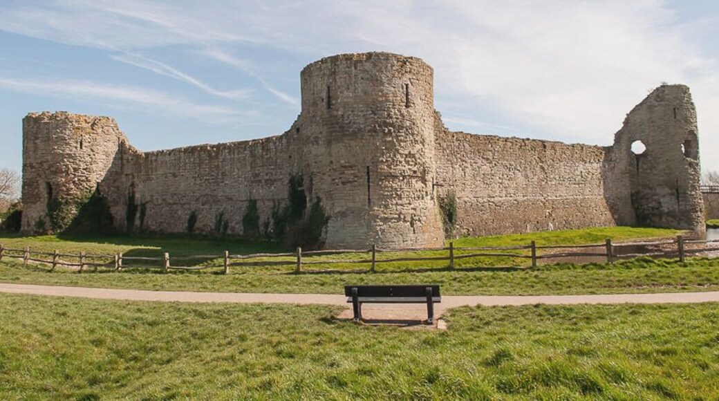 Pevensey Castle.