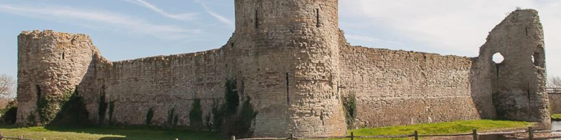 Pevensey Castle.