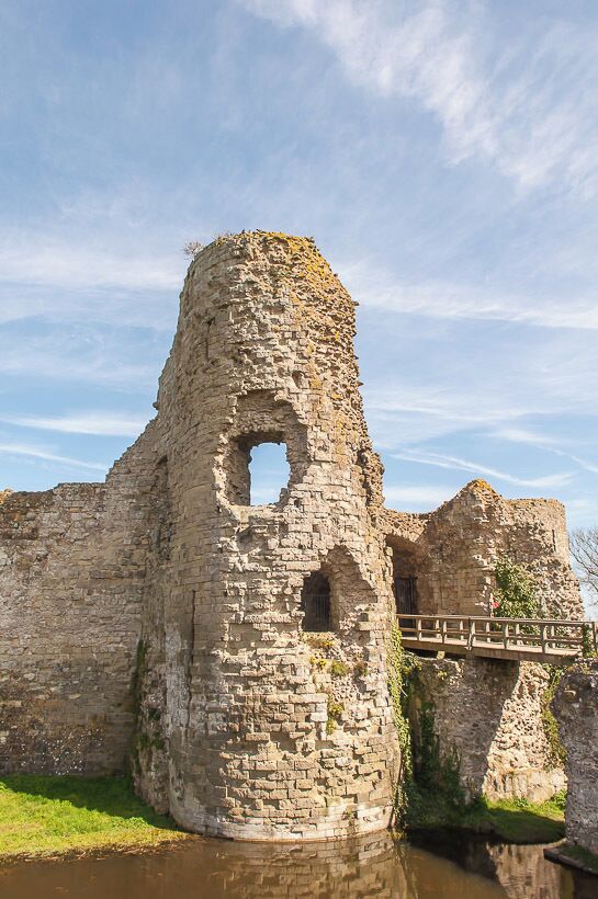 Pevensey Castle.