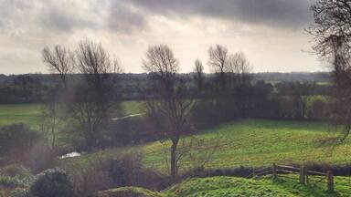 Pevensey Castle is a bit of a ruin but still cool. Gorgeous countryside surrounding it.