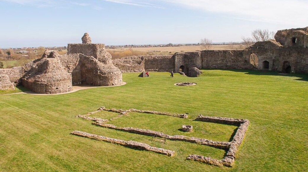 Pevensey Castle.