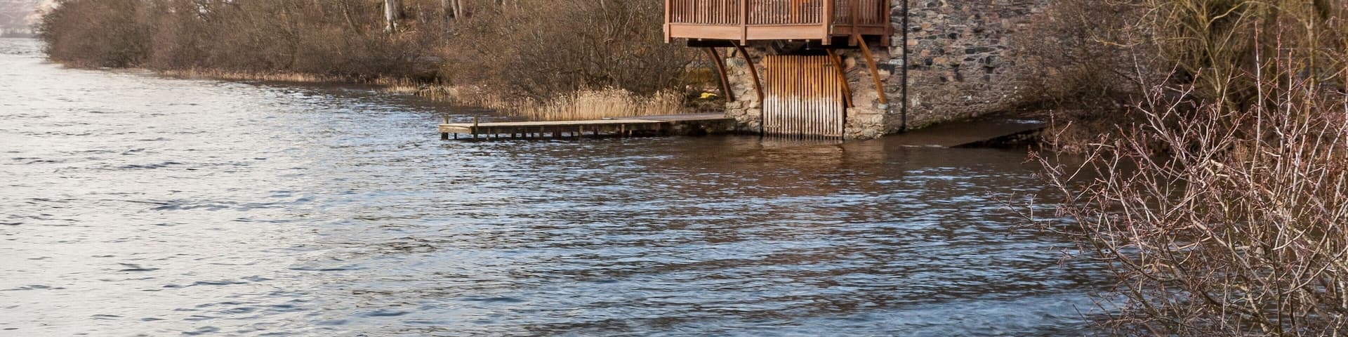 Duke of Portland boathouse, Ullswater nr Pooley Bridge, Cumbria