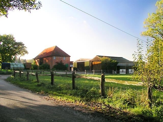 Newhouse Farm Seen from Newhouse Lane.