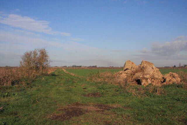 Poors Land Flat farmland west of Ramsey.