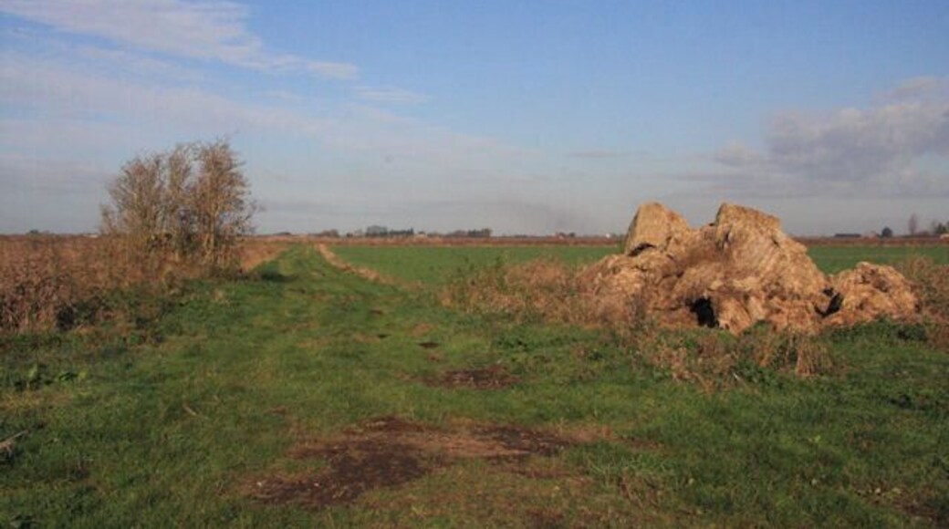 Poors Land Flat farmland west of Ramsey.