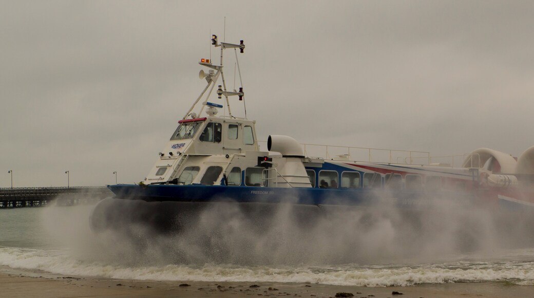 Hovercraft at Ryde, IOW