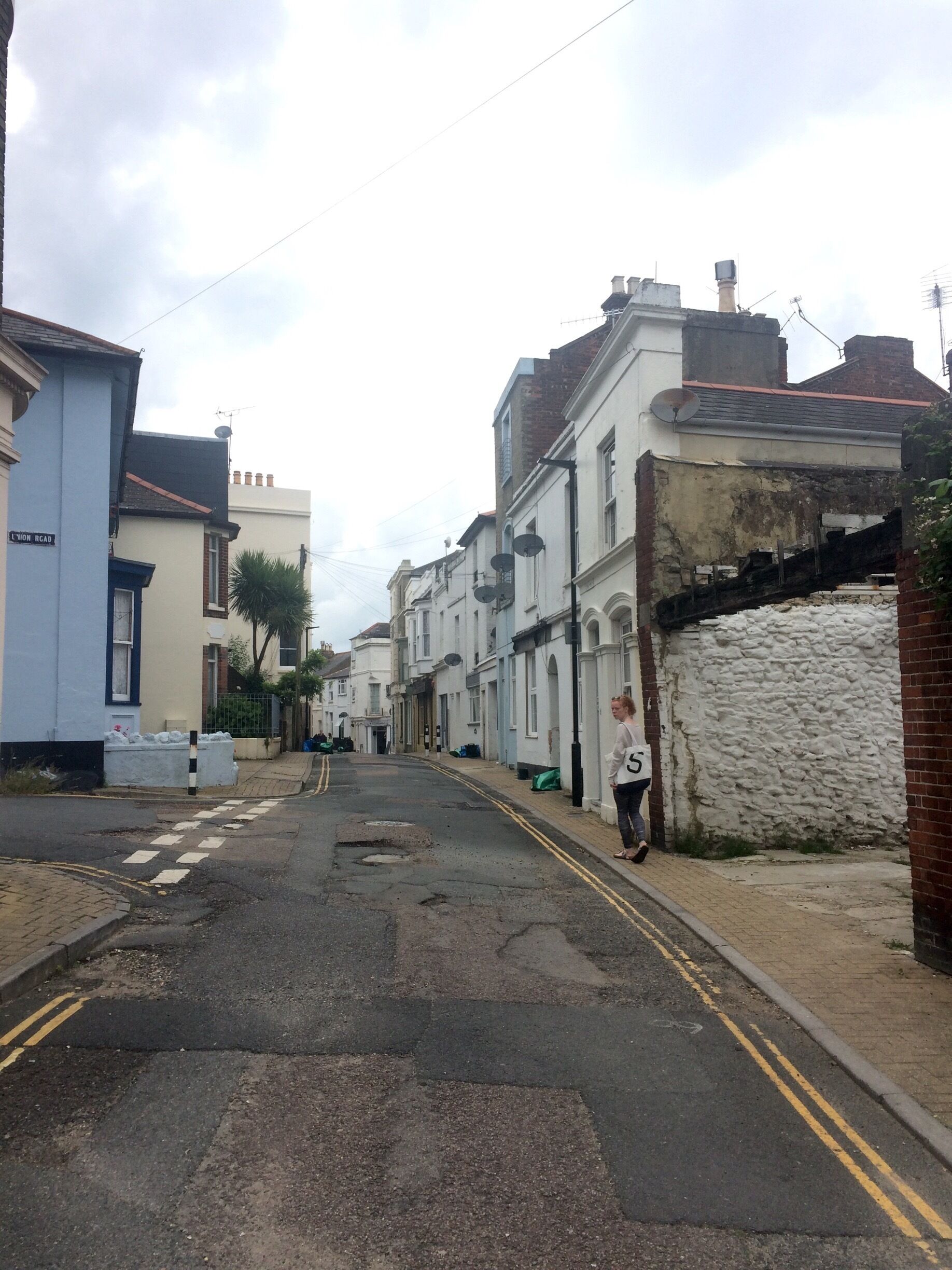One of the side streets in Ryde