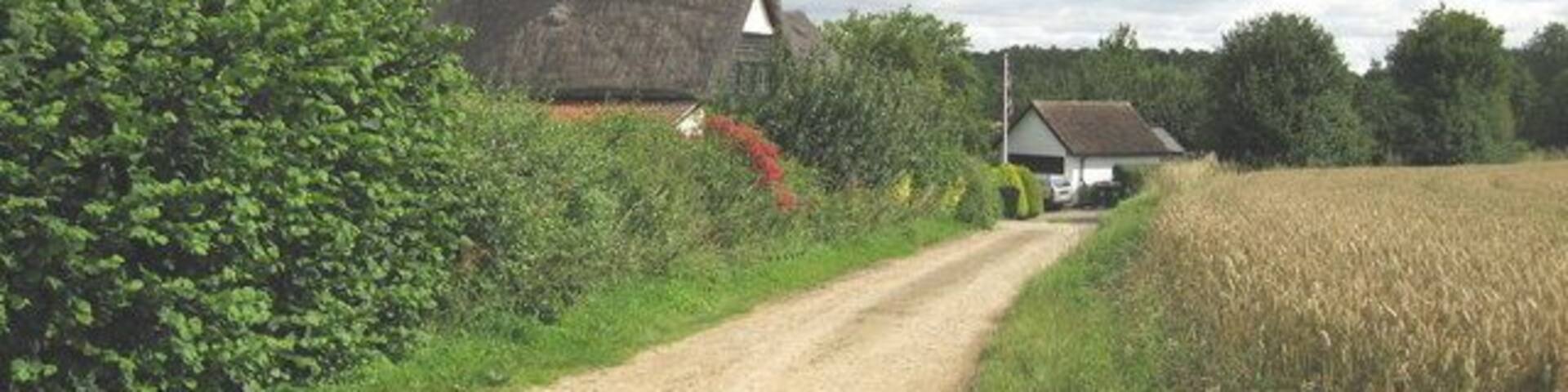Rook End Cottages at Rook End, near Debden, Essex