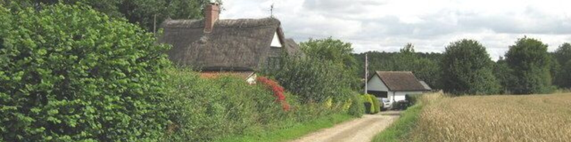 Rook End Cottages at Rook End, near Debden, Essex