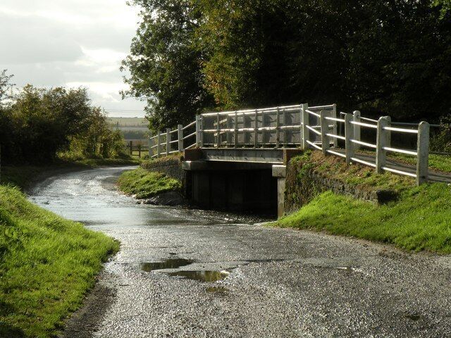 The ford at Hinxton This is the view as you travel towards Duxford.