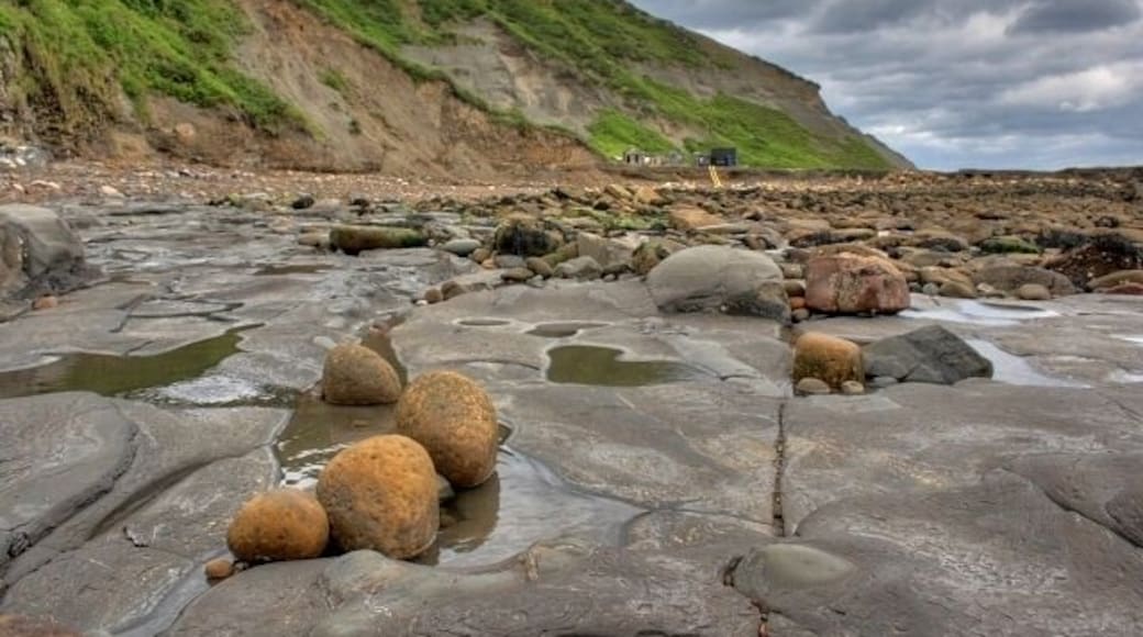 Port Mulgrave The old harbour, nestling at the foot of Rosedale Cliffs.