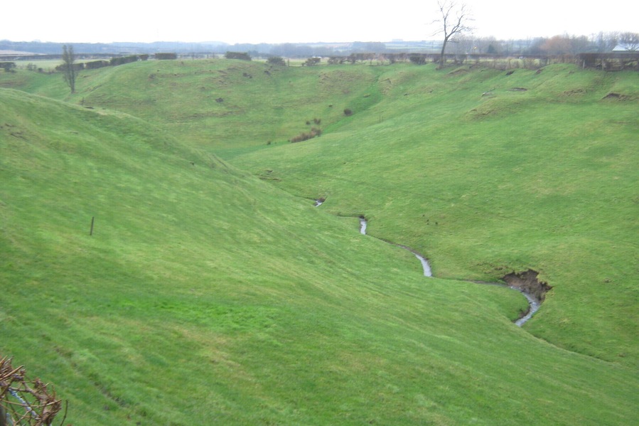 New Hill Gill Brotton Seen from a public footpath an attractive area at the south west of the town