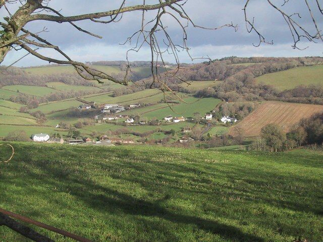 View over Orleigh's Hill